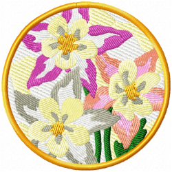 Floral Embroidery Design 2